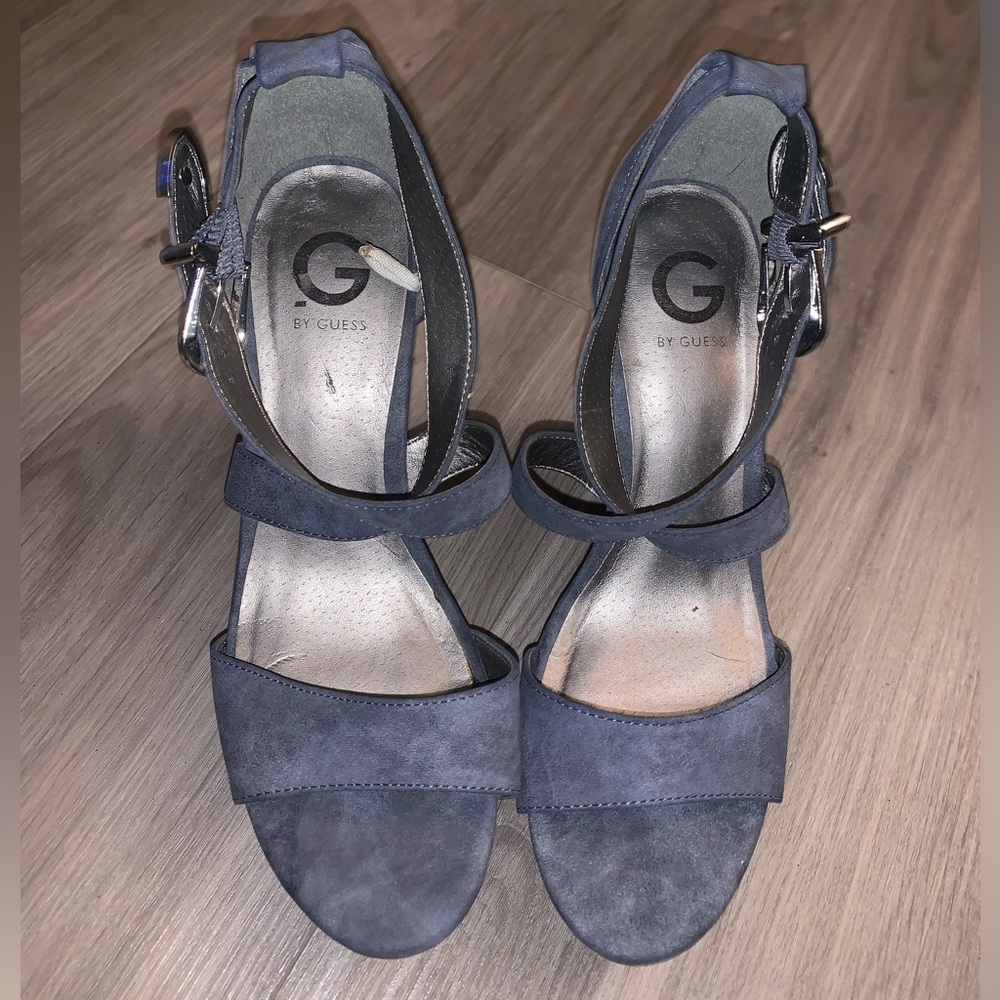 Guess Women's Dark Blue Heels